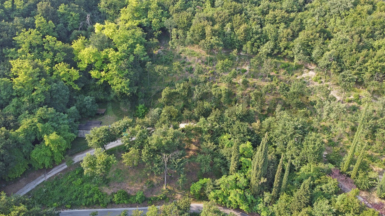Terreno edificabile con vista lago panoramica a Gardone Riviera